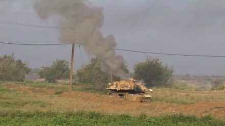 Yəmən sərhədində səudların bir tankı məhv edilib