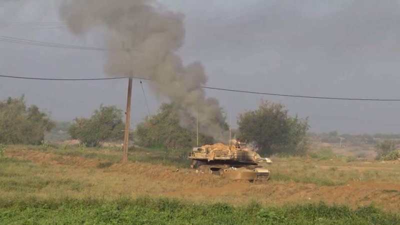 Yəmən sərhədində səudların bir tankı məhv edilib