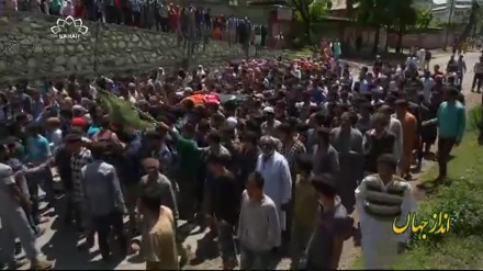 ہندوستان کے زیرانتظام کشمیر میں  پرتشدد مظاہرے 