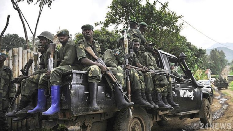 کانگو میں جھڑپ 20 جنگجو اور 2 فوجی ہلاک