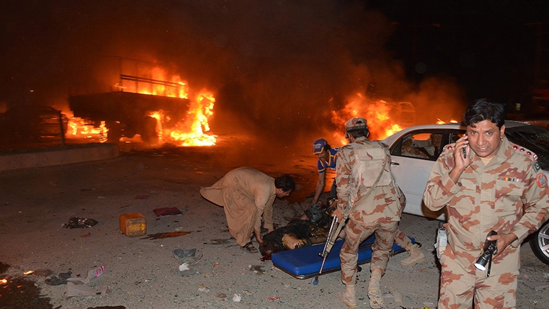 Li bakûrê rojavaya Pakistanê bombek teqiya
