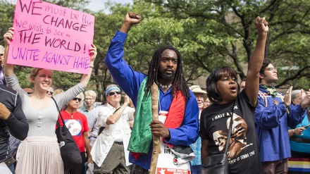 ABŞ-da rasizm əleyhinə aksiya