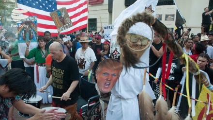 Arizonada anti-Tramp aksiyası