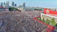 Protesti ljudi Sjeverne Koreje kao reakcija na sankcije od strane UN
