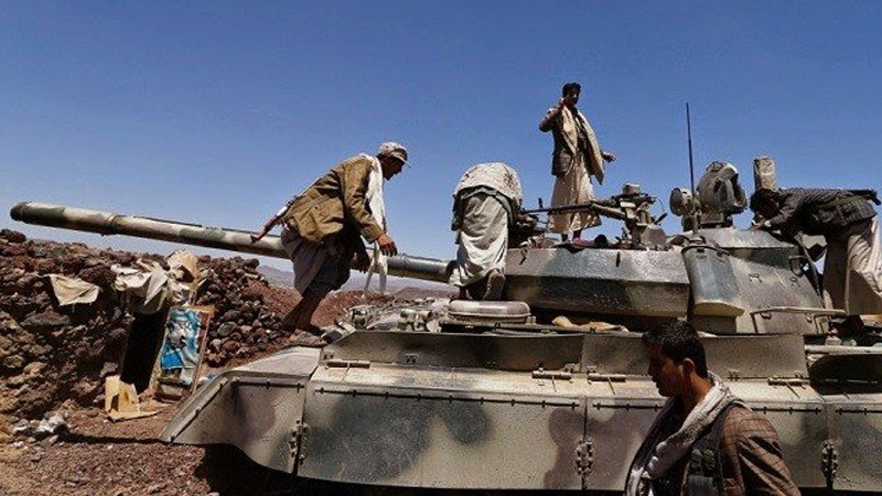 صنعا میں سعودی اتحاد کے ٹھکانوں پر یمنی فوج کے میزائل حملے