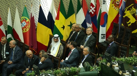 صدر حسن روحانی کی تقریب حلف برداری سے قبل کے مناظر