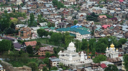 Priroda grad Srinagar Džamu i Kašmira, Indija