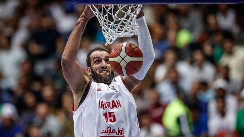 İran basketbolunun kapitanı Asiyada tarix yazdı
