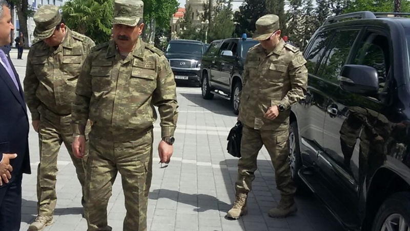 Hərbi hissədəki partlayışla bağlı toplantı olub 