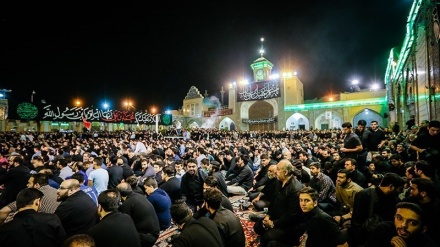  حضرت شاہ عبدالعظیم(ع) کے حرم مطہر میں عزاداری