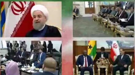 ڕاپۆرتێک سەبارەت بە دیداری کاربەدەستانی ئێرانی لەگەڵ میوانانی بیانی