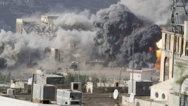یمن  پر سعودی جارحیت کا سلسلہ جاری