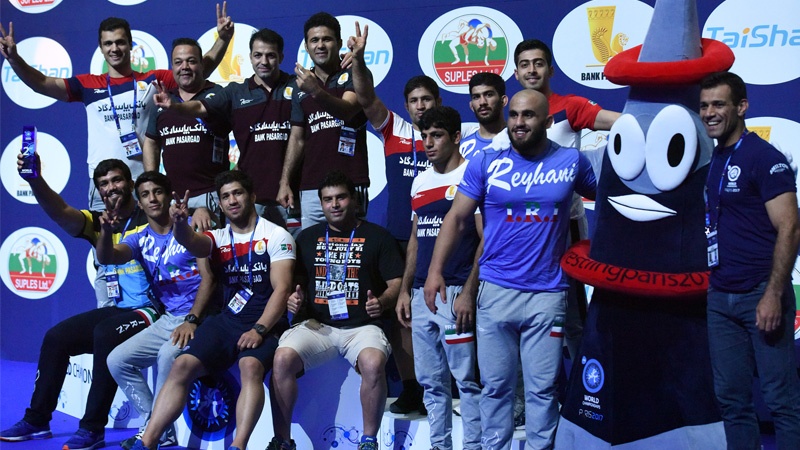 هەڵبژاردەی زۆرانی فەرەنگی کۆماری ئیسلامی ئێران بوو بە جێگری پالەوانیی جیهان