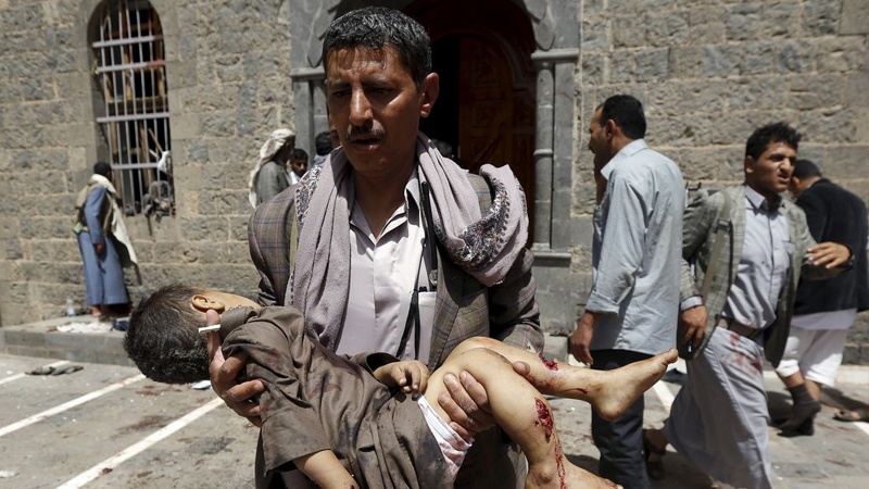 یمن میں سعودی جرائم جاری، ایک ہی خاندان کے نو افراد جاں بحق 