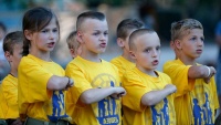 Educiranje vojnim aktivnostima djece u Ukrajini 
