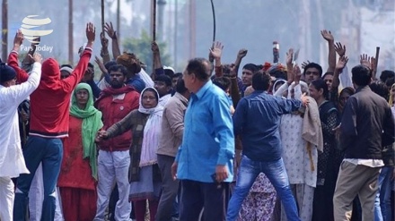 ہندوستانی صحافی کے قتل کے خلاف احتجاج