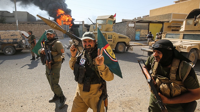 عراقی فورسز کا الشرقاط پر کنٹرول
