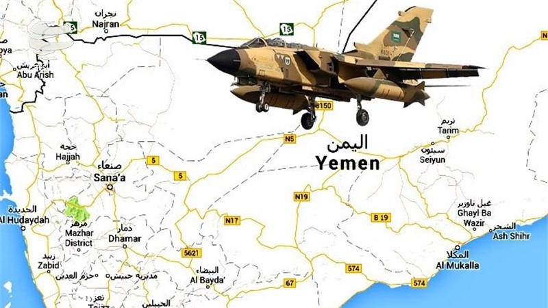 یمن کے چار صوبوں پر سعودی عرب کی بمباری 
