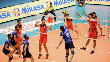 Çin voleybolçuları İrana məğlub olublar