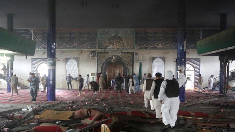 افغانستان: کابل کی مسجد امام زمان میں خودکش حملہ، 55 شہید و زخمی 
