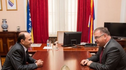 Ivanić primio ambasadora Katara u BiH Rashida Al-Kawarija