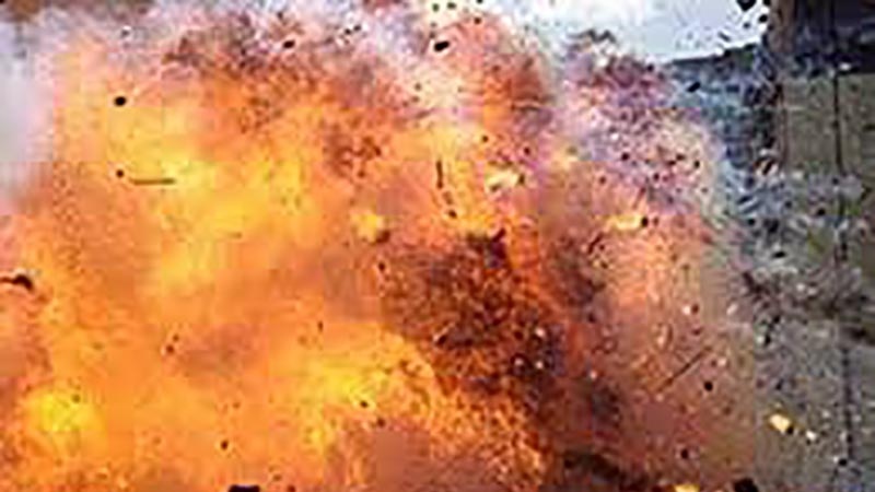 ہندوستان میں دھماکہ، 10 افراد زخمی