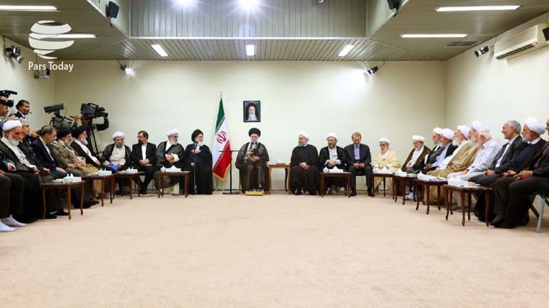 رہبرانقلاب اسلامی سے تشخیص مصلحت نظام کونسل کے سربراہ اور اراکین کی ملاقات