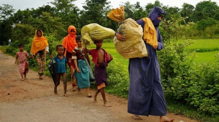 تاوسەندنی قەیرانی مرۆڤی لە بەنگلادش هاوکات لەگەڵ چوونی ٦٠ هەزار موسڵمانی رۆهینگیا لە میانمارەوە