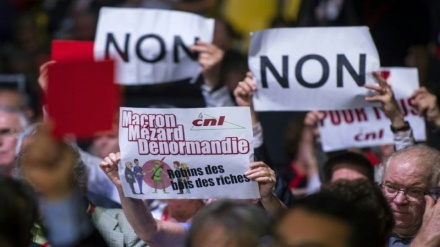 Fransada müavinət alanların min nəfərlik aksiyası 