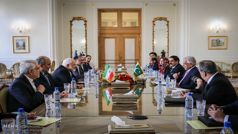 پاکستان کے وزير خارجہ کی ایرانی صدر اور وزير خارجہ سے ملاقات