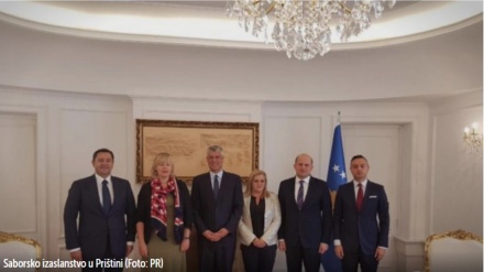 Saborski zastupnici u Prištini s Thaçijem o pravima hrvatske manjine