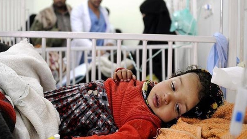 یمن میں ہیضے میں مبتلا افراد کی تعداد 8 لاکھ 