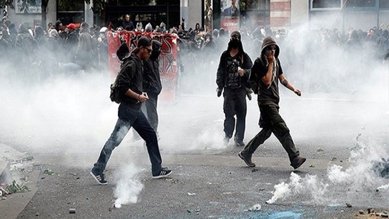 فرانس میں لیبر قوانین میں اصلاحات کے خلاف پرتشدد مظاہرے 