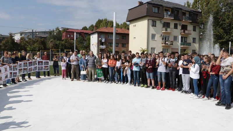 Stotinjak Sarajlija na protestu dalo podršku Rohingyama