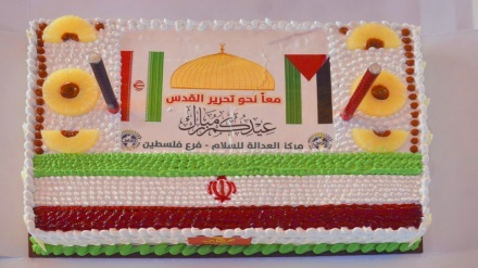 غزہ میں ایران - فلسطین اتحاد کا جشن ۔ تصاویر