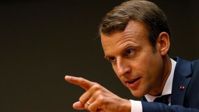 داوای مەکرۆن لە عەرەبستان بۆ پچڕاندنی داکۆکی دراڤی  ئەو وڵاتە لە گرووپە تیرۆریستییەکان