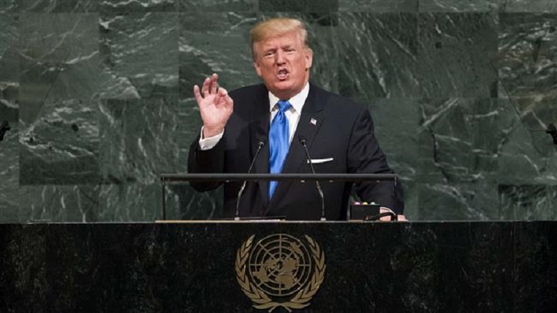 اقوام متحدہ کی جنرل اسمبلی میں ٹرمپ کی پہلی تقریر پر شدید عالمی ردعمل