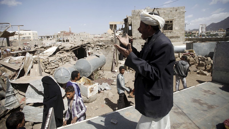  Kuştina 12 kesên sivîl li encama êrişa nû ya hevalbendiya destdirêjkarê erebî ser Yemenê