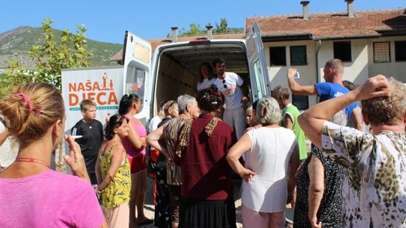 Udruženje Naša djeca nastavlja humanitarnu akciju za socijalno ugrožene porodice