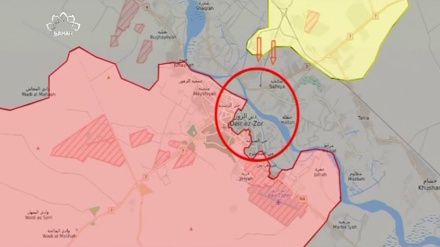 دیرالزور میں شامی افواج کی پیشقدمی جاری