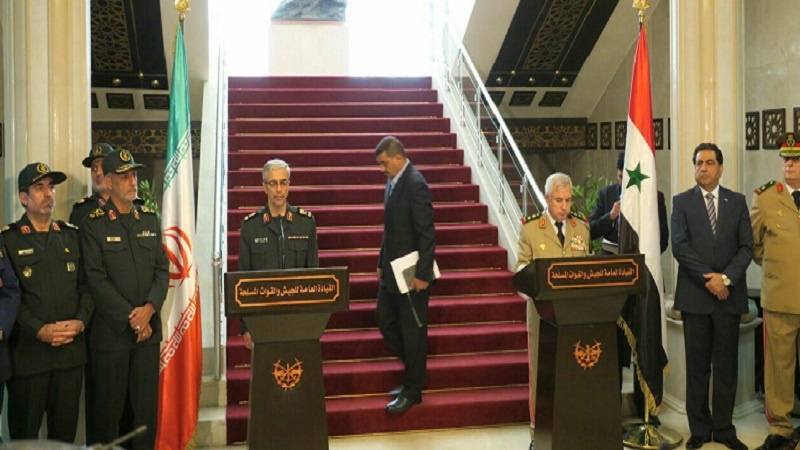 دہشت گردی کے خلاف جنگ میں ایران شامی حکومت اور قوم کے ساتھ ہے، جنرل باقری