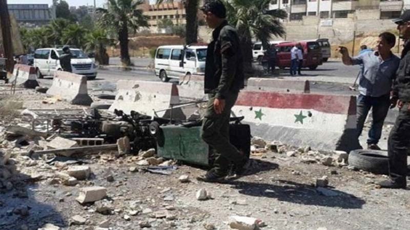  سێ تەقینەوەی تێڕۆڕیستی لە گەڕەکی ئەلمەیدانی دیمەشق