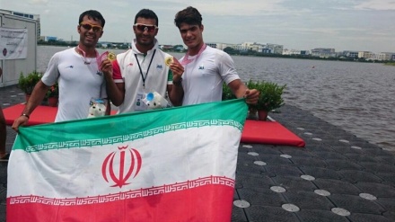 İranlı qadın avarçəkənlər Asiya üçüncüsü