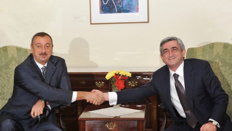 İlham Əliyev və Serj Sarkisyan