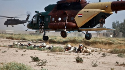 İraqın hərbi helikopterləri Kərkükə daxil olub