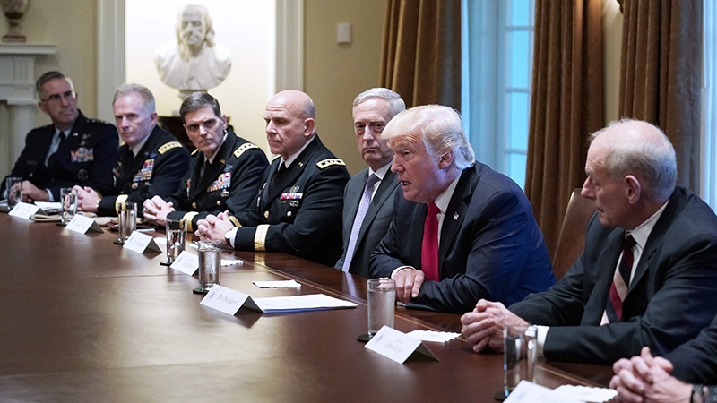 دووپات کرانەوەی بانگەشەکانی ترەمپ دژ بە ئێران