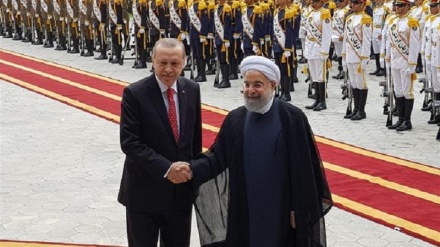 ترکی کے صدر رجب طیب اردوغان کا دورہ تہران 