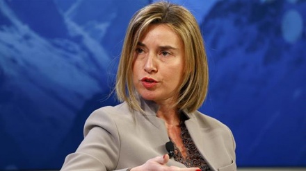  وشداری موگرینی  سەبارەت  بە   نەبوونی  ئاسۆیەکی  ڕوون بۆ  پێکهاتنی  وڵاتی فەلەستین 
