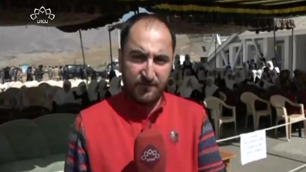 ہندوستان کے زیرانتظام جموں کشمیر کی وزیر اعلی کا دورہ کرگل