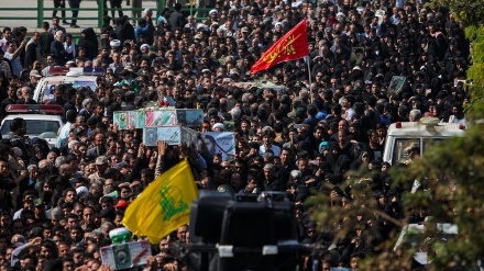 اصفہان میں دو شہدائے مدافع حرم اور 6 شہدائے دفاع مقدس کی تشیع جنازہ